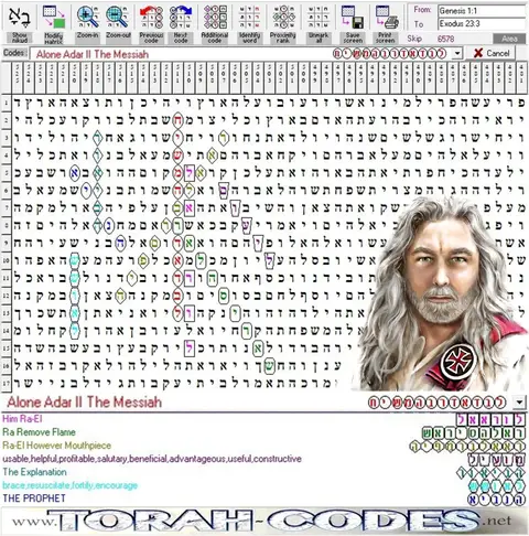 Torah Code matrix: Adar II the Messiah
