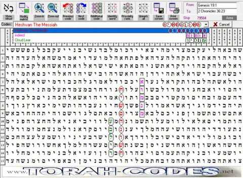Torah Code matrix: Heshvan the Messiah