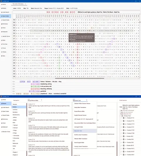 Torah Code matrix: Reader Update