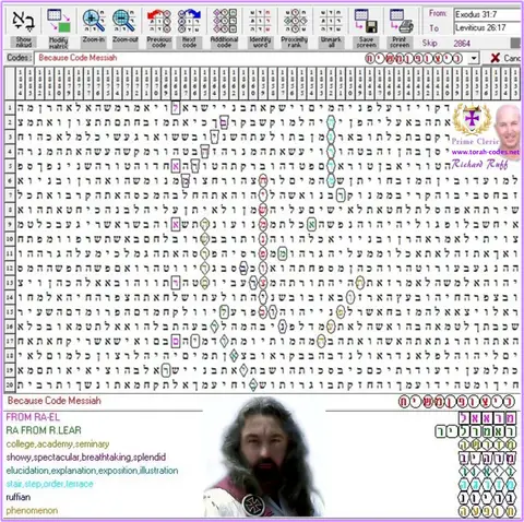 Torah Code matrix: Code Messiah