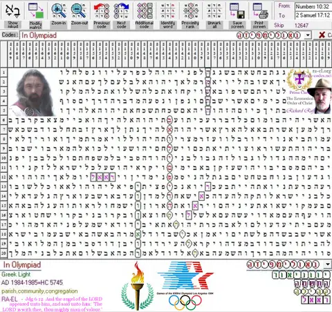 Torah Code matrix: Olympiad